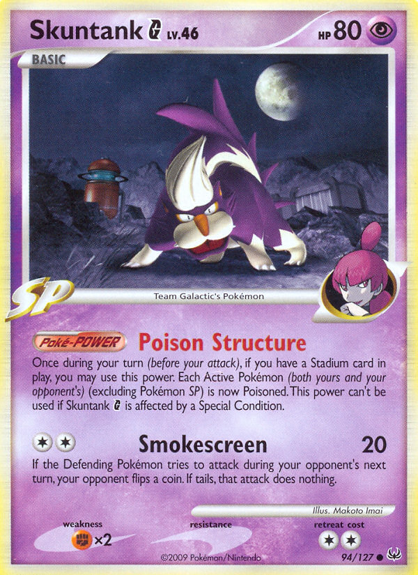 Skuntank G (94/127) [Platinum: Base Set] - Comfy Hobbies