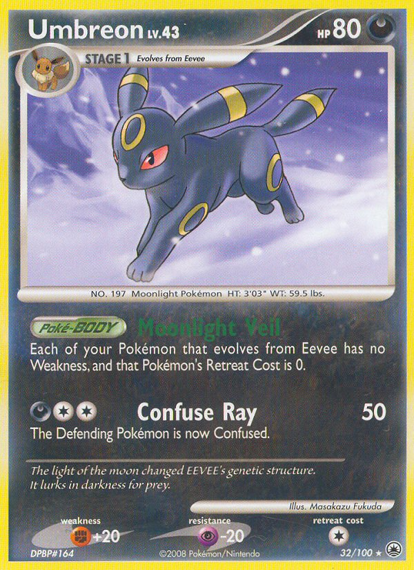 Umbreon (32/100) [Diamond & Pearl: Majestic Dawn] - Comfy Hobbies