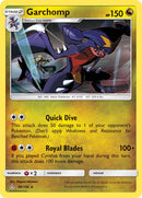 Garchomp (99/156) (Cracked Ice Holo) (Theme Deck Exclusive) [Sun & Moon: Ultra Prism] - Comfy Hobbies