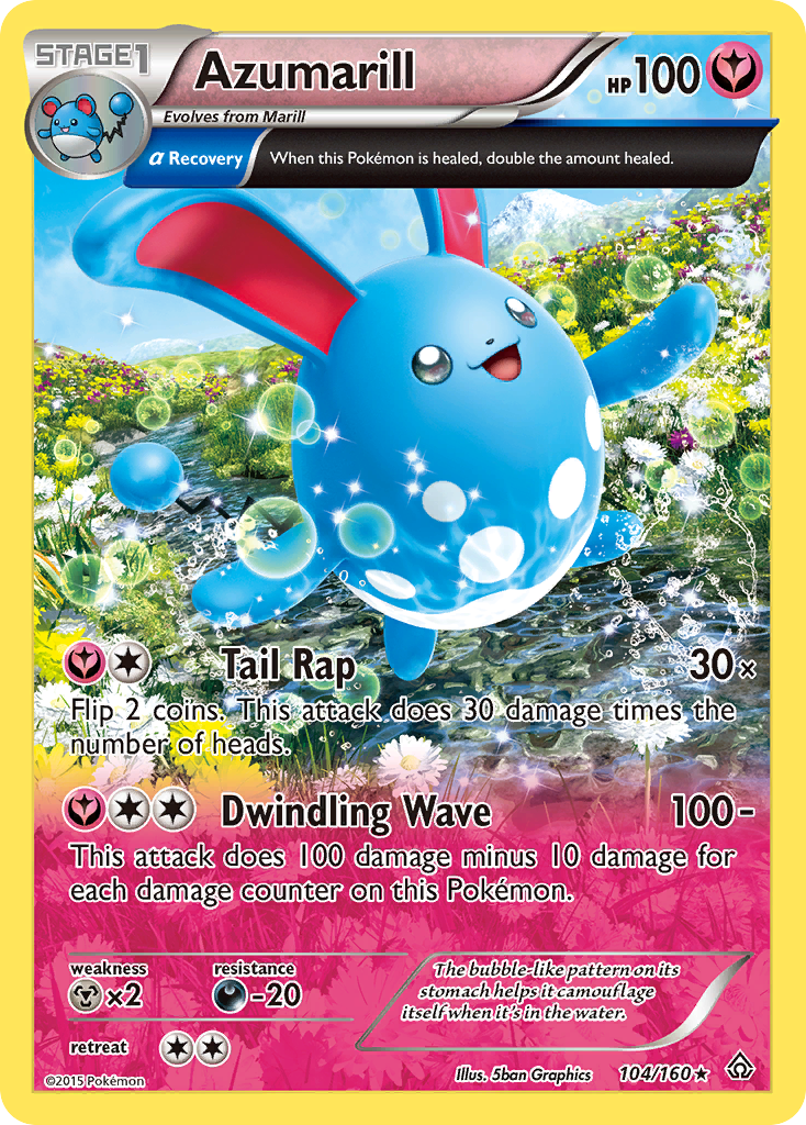 Azumarill (104/160) [XY: Primal Clash] - Comfy Hobbies