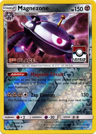Magnezone (83/156) (League Promo 3rd Place) [Sun & Moon: Ultra Prism] - Comfy Hobbies