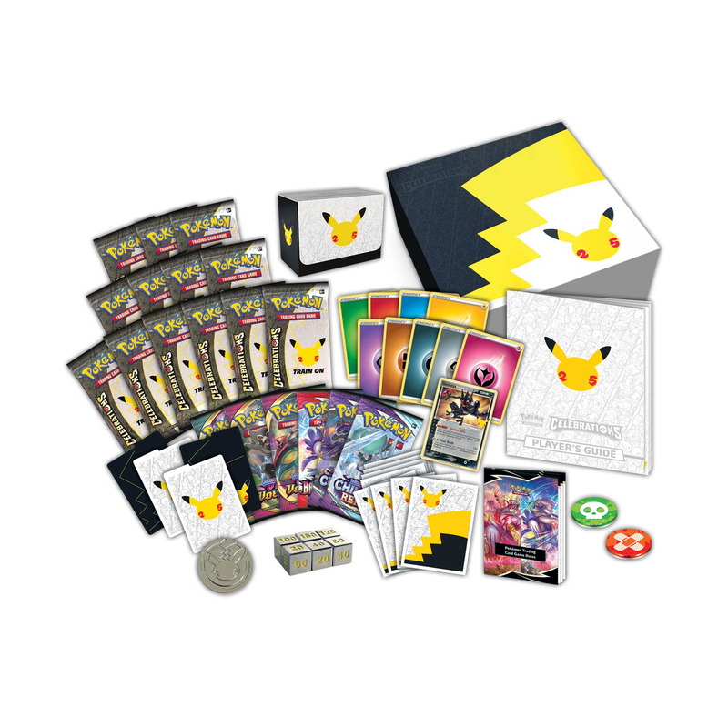 Celebrations: 25th Anniversary - Elite Trainer Box (Pokemon Center Exclusive) - Comfy Hobbies