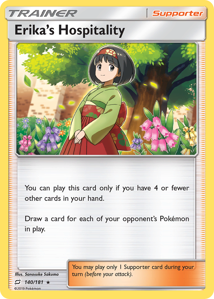 Erika's Hospitality (140/181) [Sun & Moon: Team Up] - Comfy Hobbies
