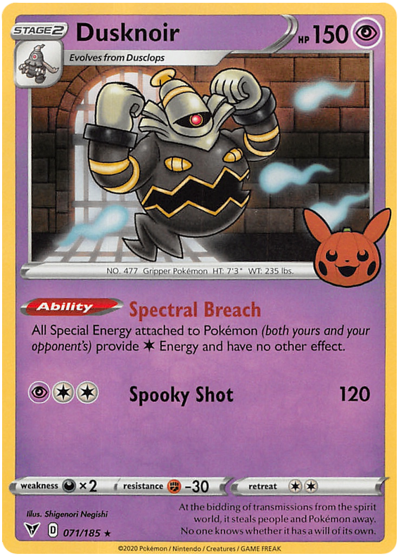 Dusknoir (071/185) [Trick or Trade 2023] - Comfy Hobbies