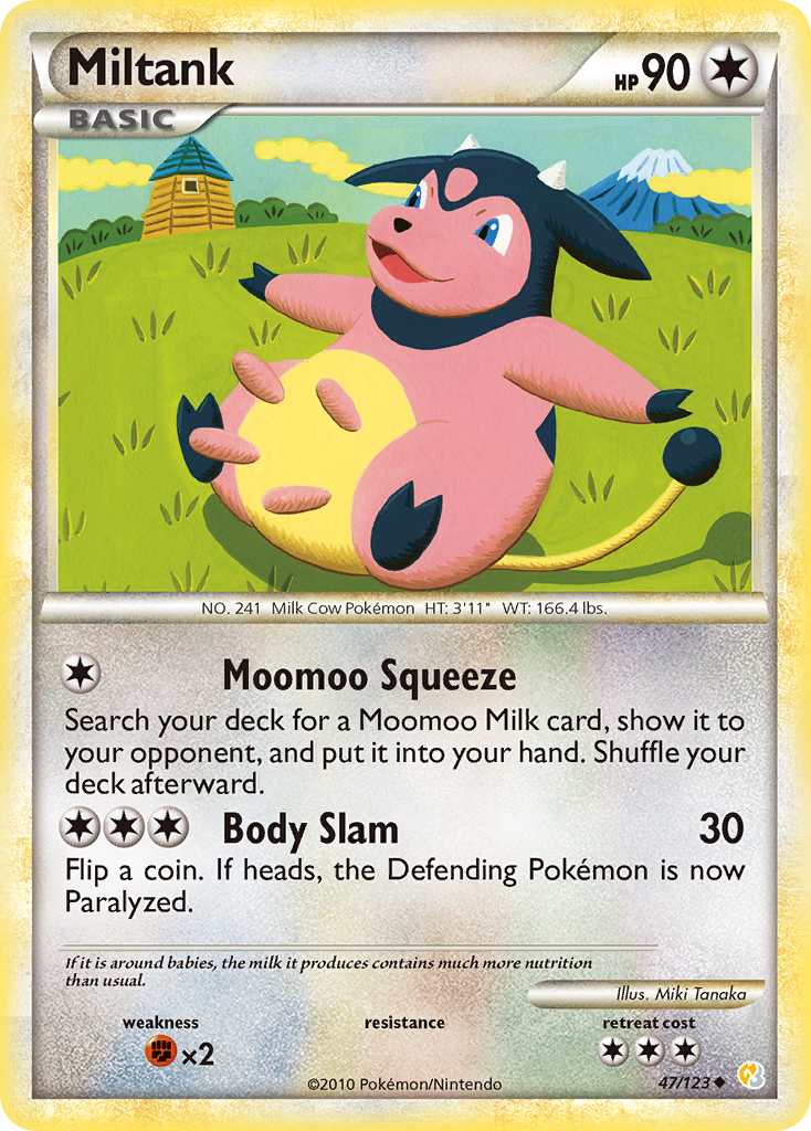 Miltank (47/123) [HeartGold & SoulSilver: Base Set] - Comfy Hobbies