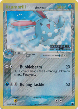 Azumarill (19/113) (Delta Species) (Stamped) [EX: Delta Species] - Comfy Hobbies