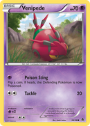 Venipede (38/98) [Black & White: Emerging Powers] - Comfy Hobbies