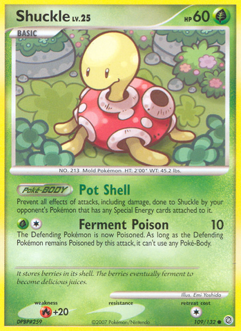 Shuckle (109/132) [Diamond & Pearl: Secret Wonders] - Comfy Hobbies