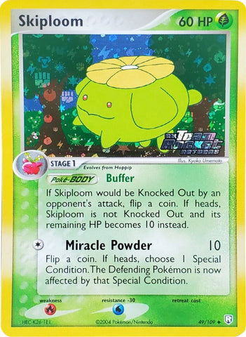 Skiploom (49/109) (Stamped) [EX: Team Rocket Returns] - Comfy Hobbies