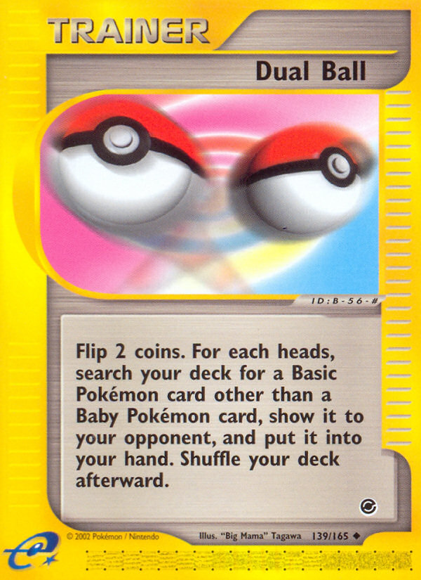 Dual Ball (139/165) [Expedition: Base Set] - Comfy Hobbies