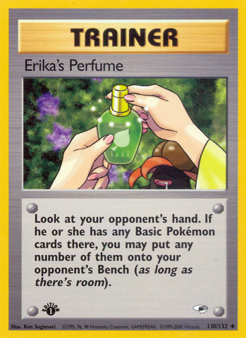 Erika's Perfume (110/132) [Gym Heroes 1st Edition] - Comfy Hobbies