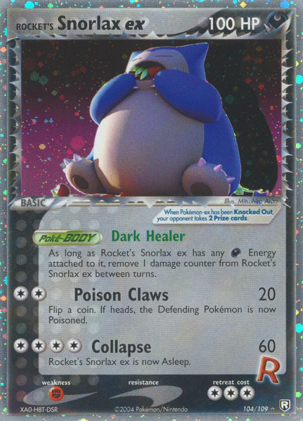 Rocket's Snorlax ex (104/109) [EX: Team Rocket Returns] - Comfy Hobbies