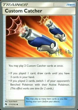 Custom Catcher (171/214) (Pikarom Judge - Haruki Miyamoto) [World Championships 2019] - Comfy Hobbies