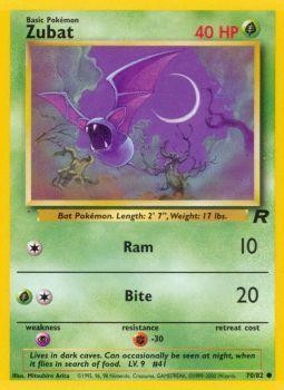 Zubat (70/82) [Team Rocket Unlimited] - Comfy Hobbies