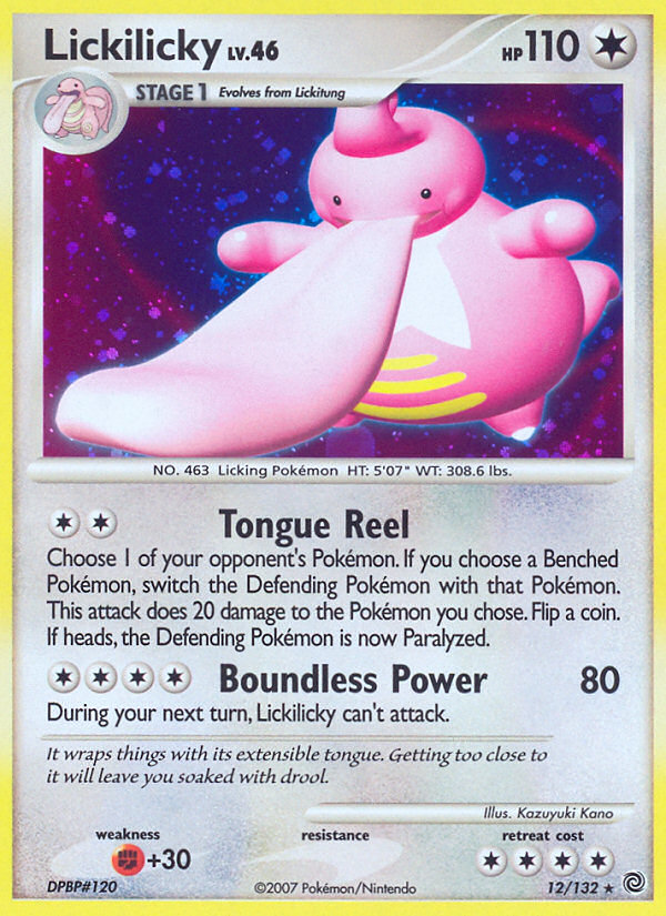 Lickilicky (12/132) [Diamond & Pearl: Secret Wonders] - Comfy Hobbies