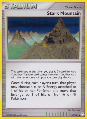 Stark Mountain (135/146) [Diamond & Pearl: Legends Awakened] - Comfy Hobbies