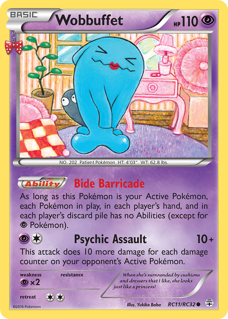 Wobbuffet (RC11/RC32) [XY: Generations] - Comfy Hobbies