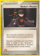 Rocket's Mission (88/109) [EX: Team Rocket Returns] - Comfy Hobbies