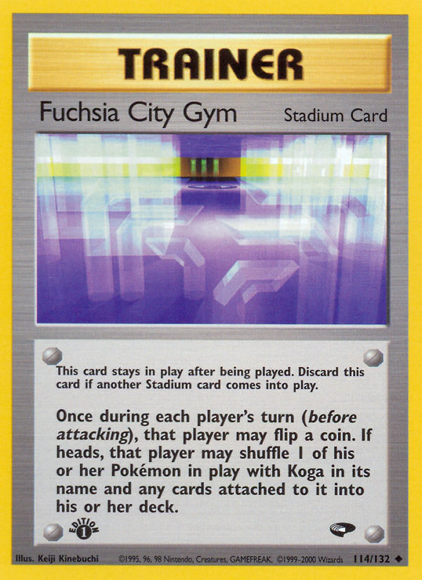 Fuchsia City Gym (114/132) [Gym Challenge 1st Edition] - Comfy Hobbies