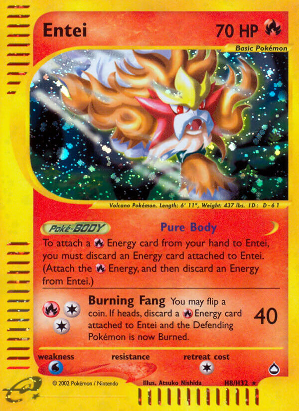 Entei (H8/H32) [Aquapolis] - Comfy Hobbies