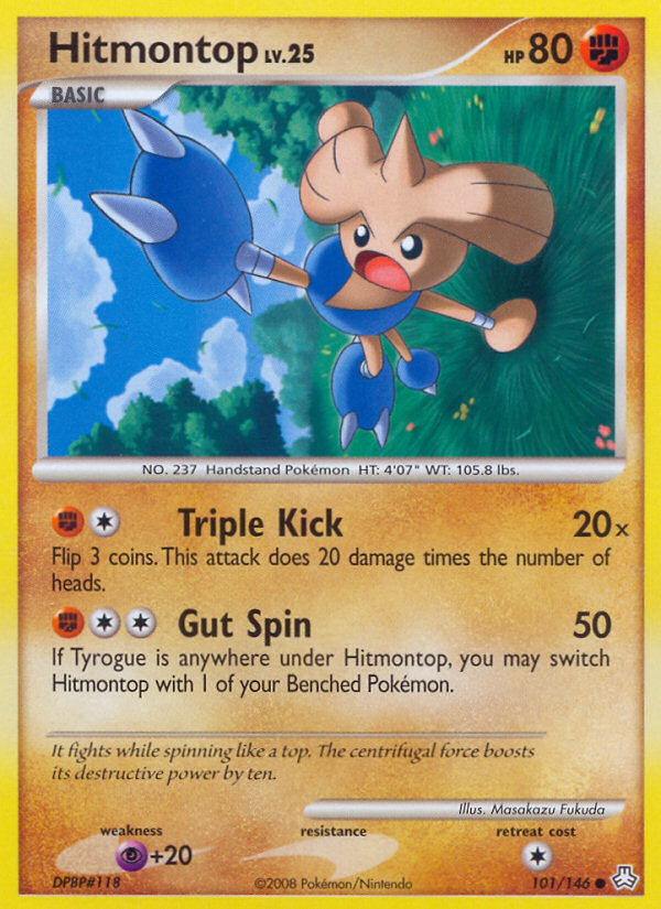 Hitmontop (101/146) [Diamond & Pearl: Legends Awakened] - Comfy Hobbies