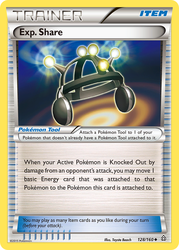 Exp. Share (128/160) [XY: Primal Clash] - Comfy Hobbies