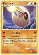 Lunatone (25/102) [HeartGold & SoulSilver: Triumphant] - Comfy Hobbies