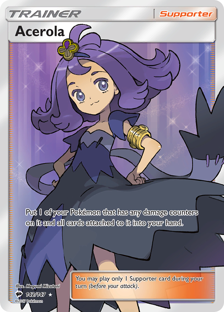 Acerola (142/147) [Sun & Moon: Burning Shadows] - Comfy Hobbies