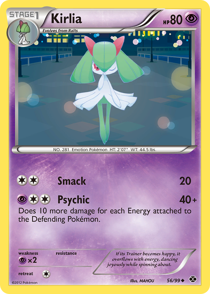 Kirlia (56/99) [Black & White: Next Destinies] - Comfy Hobbies
