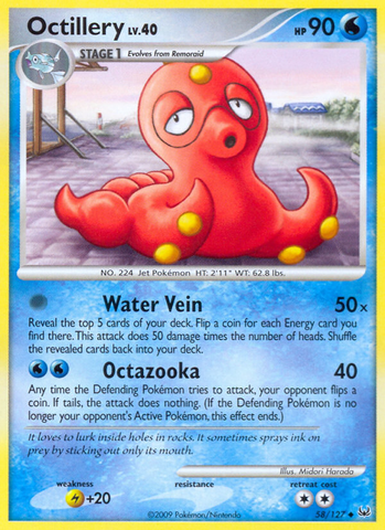 Octillery (58/127) [Platinum: Base Set] - Comfy Hobbies