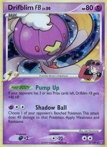 Drifblim FB (3/147) [Platinum: Supreme Victors] - Comfy Hobbies