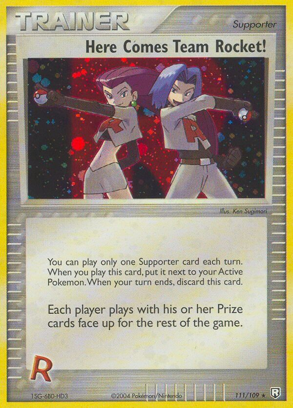 Here Comes Team Rocket! (111/109) [EX: Team Rocket Returns] - Comfy Hobbies