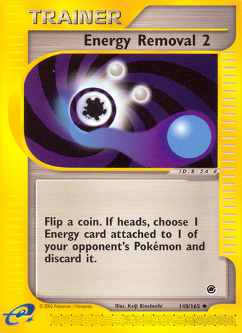 Energy Removal 2 (140/165) [Expedition: Base Set] - Comfy Hobbies