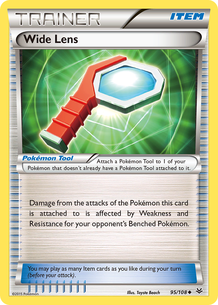 Wide Lens (95/108) [XY: Roaring Skies] - Comfy Hobbies