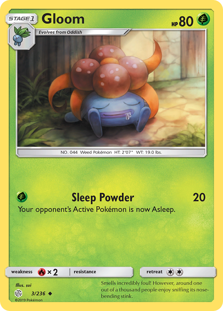 Gloom (3/236) [Sun & Moon: Cosmic Eclipse] - Comfy Hobbies