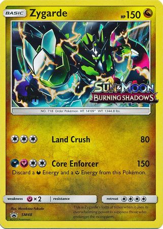 Zygarde (SM48) (Staff Prerelease Promo) [Sun & Moon: Black Star Promos] - Comfy Hobbies