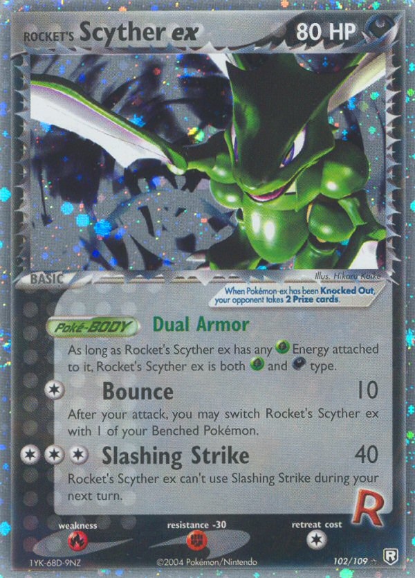 Rocket's Scyther ex (102/109) [EX: Team Rocket Returns] - Comfy Hobbies