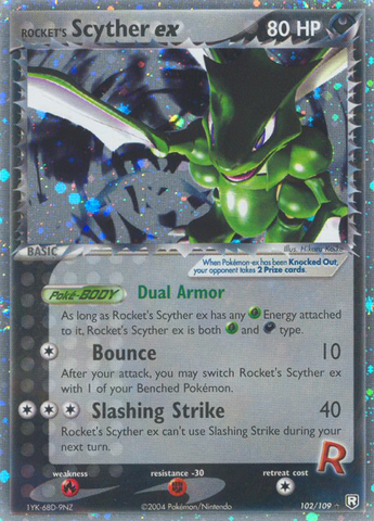 Rocket's Scyther ex (102/109) [EX: Team Rocket Returns] - Comfy Hobbies