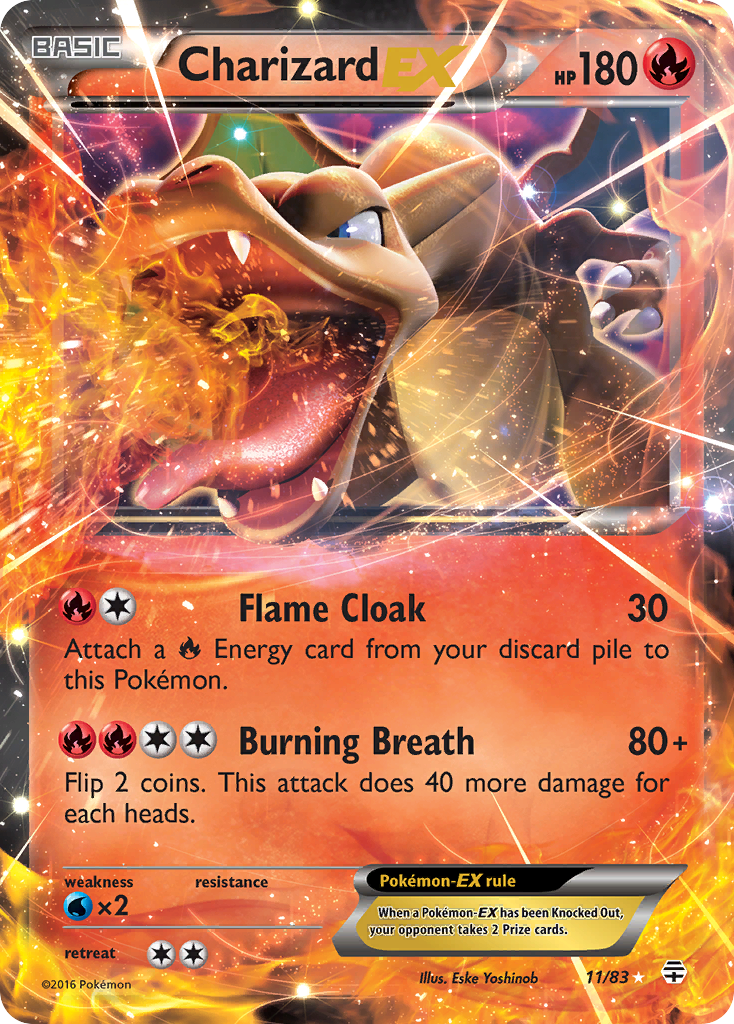 Charizard EX (11/83) [XY: Generations] - Comfy Hobbies