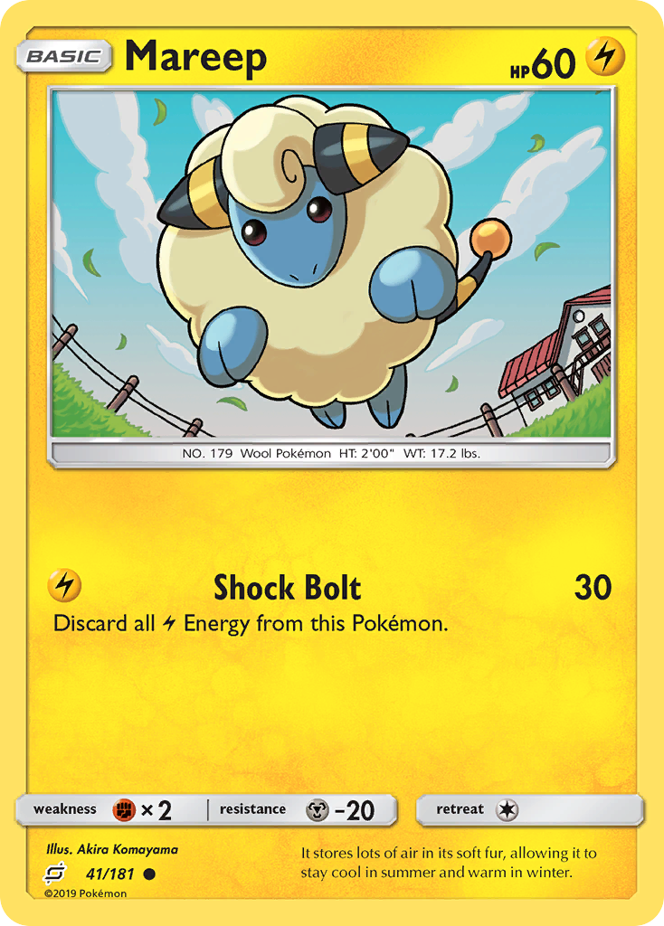 Mareep (41/181) [Sun & Moon: Team Up] - Comfy Hobbies