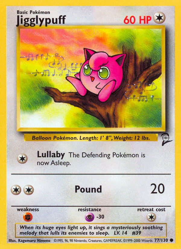 Jigglypuff (77/130) [Base Set 2] - Comfy Hobbies