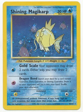 Shining Magikarp (66/64) [Neo Revelation Unlimited] - Comfy Hobbies