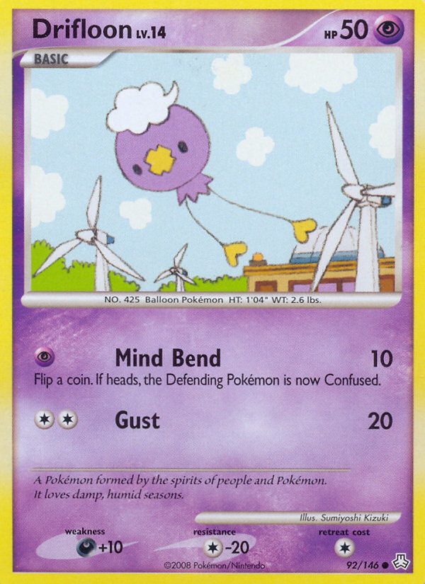 Drifloon (92/146) [Diamond & Pearl: Legends Awakened] - Comfy Hobbies