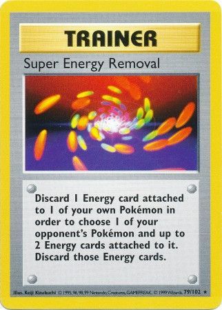 Super Energy Removal (79/102) [Base Set Shadowless Unlimited] - Comfy Hobbies
