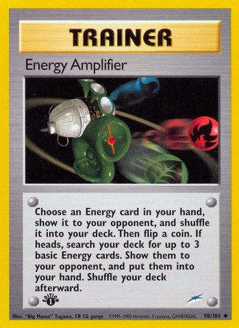 Energy Amplifier (98/105) [Neo Destiny 1st Edition] - Comfy Hobbies