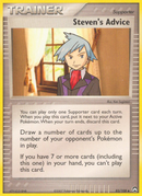 Steven's Advice (83/108) [EX: Power Keepers] - Comfy Hobbies