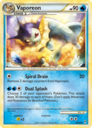 Vaporeon (52/95) [HeartGold & SoulSilver: Call of Legends] - Comfy Hobbies