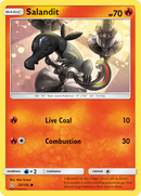Salandit (25/156) [Sun & Moon: Ultra Prism] - Comfy Hobbies