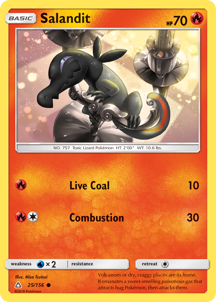 Salandit (25/156) [Sun & Moon: Ultra Prism] - Comfy Hobbies