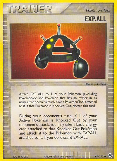 EXP.ALL (91/112) [EX: FireRed & LeafGreen] - Comfy Hobbies